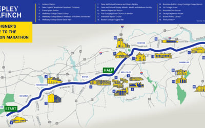 Running Through History: 19 Iconic Designs Along the Boston Marathon Route