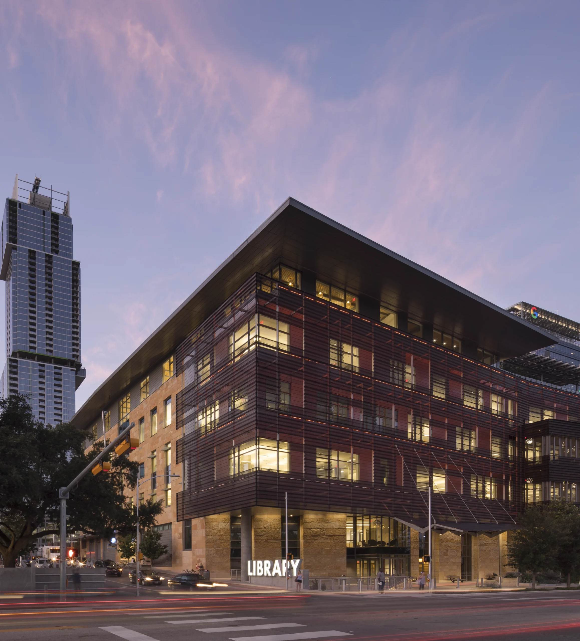 Austin Central Library, Austin, TX. Photo by Lara Swimmer._homepage image crop_200x221 Architecture Firm - Biophilic Designs