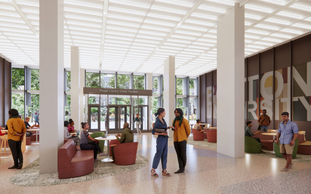Shepley Bulfinch Reveals Design of Comprehensive Renovations for Mugar Library at Boston University